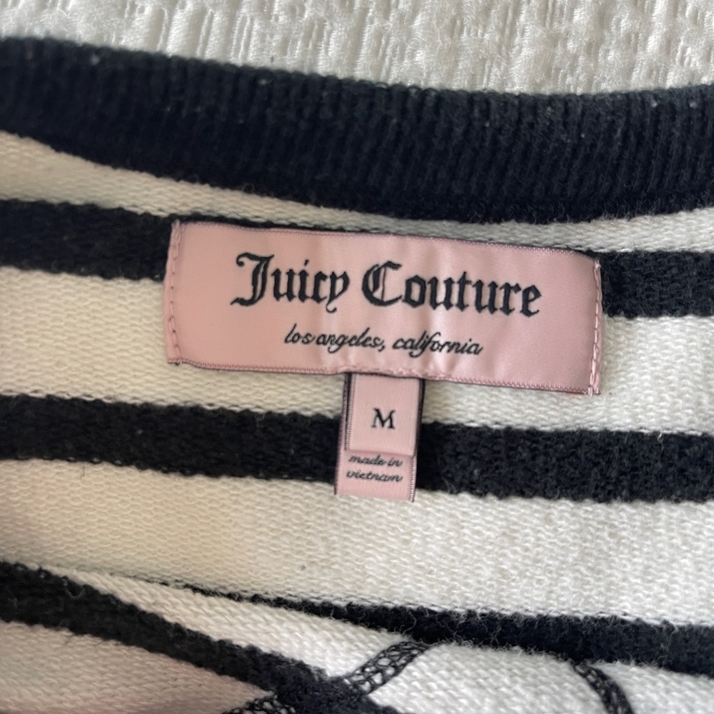 Juicy couture striped crew neck sweatshirt - Picture 5 of 7